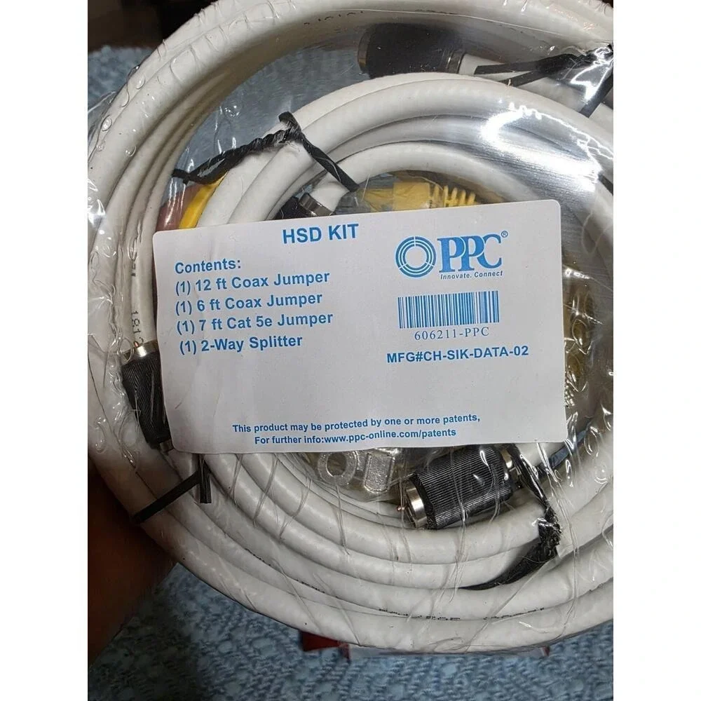 PPC, HSD kit, MFG# CH-SIK-DATA-02. Home/Office Phone & Data Cable Kit F3